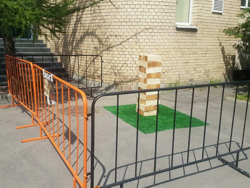 Мобильное ограждение «Победа»