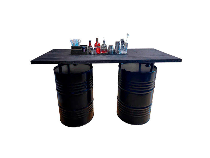 Барная стойка Лофт на бочках