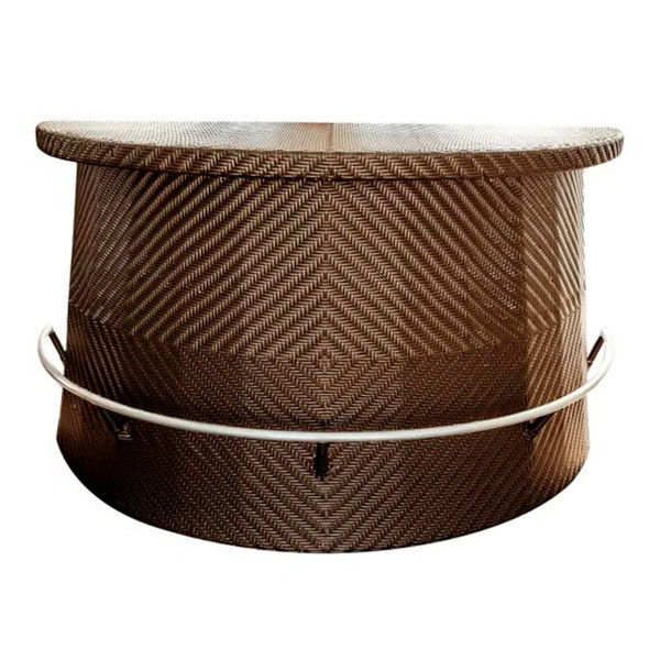 Барная стойка из ротанга