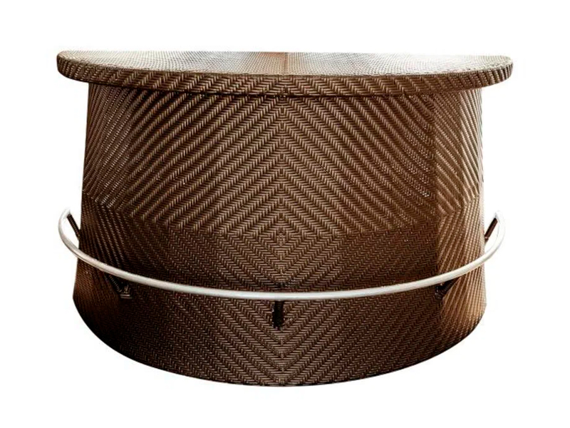 Барная стойка из ротанга