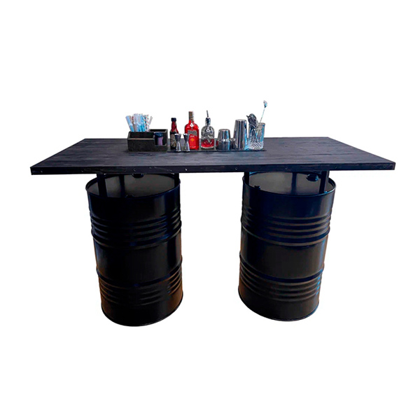 Барная стойка Лофт на бочках