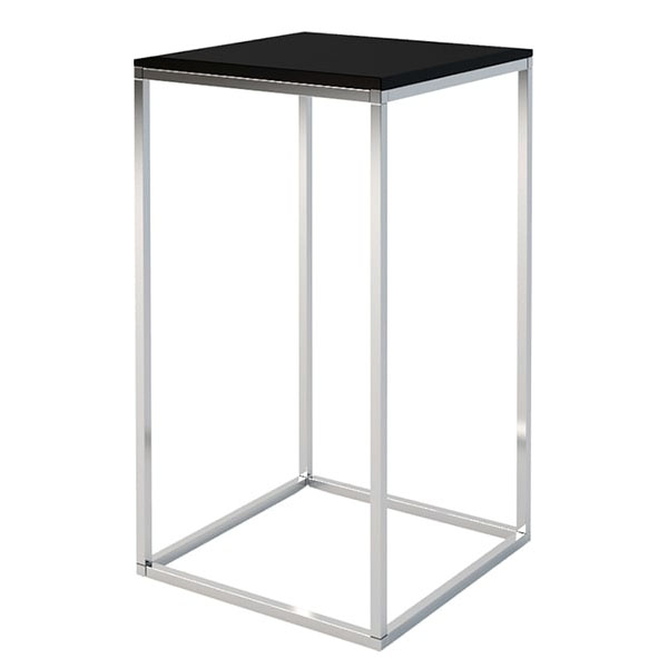 Барный стол Лаконичность с чёрной столешницей