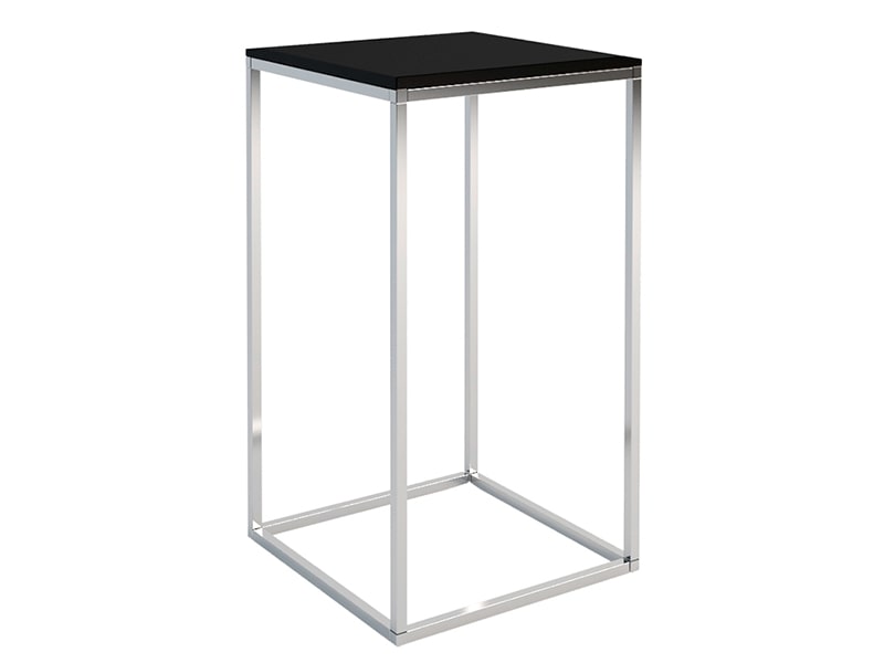 Барный стол Лаконичность с чёрной столешницей