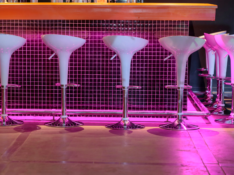 Барный стул Bombo белый