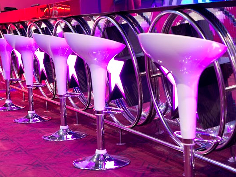 Барный стул Bombo белый