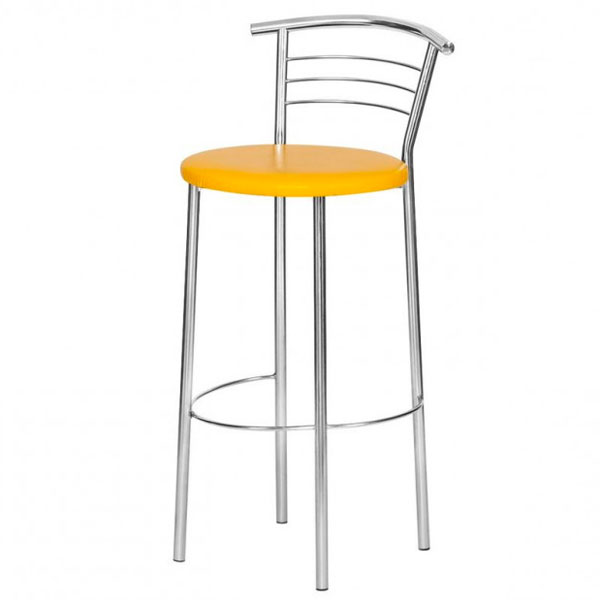 Барный стул Маркус Ван жёлтый