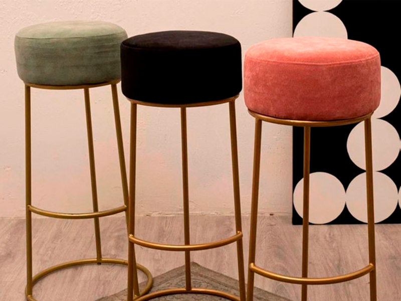 Барный стул Morbido Black