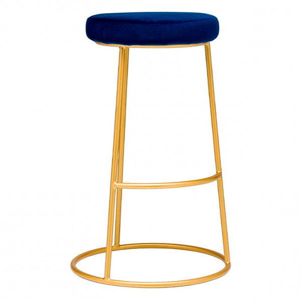 Барный стул Morbido Blue