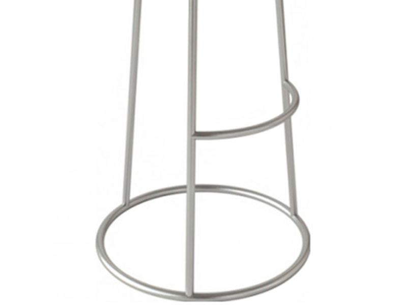 Барный стул Morbido Silver White