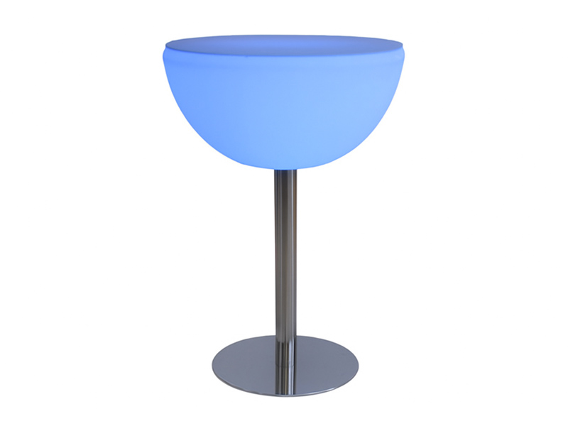 Барный стол со светодиодной подсветкой на аккумуляторе