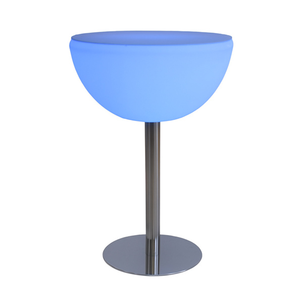 Барный стол со светодиодной подсветкой на аккумуляторе