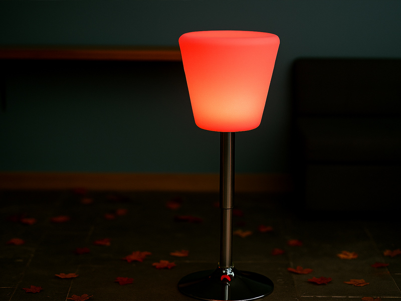 Барный стул светильник на аккумуляторе с пультом