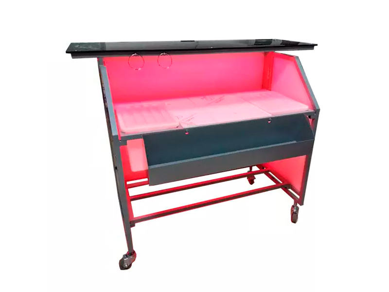 Белая разборная барная стойка