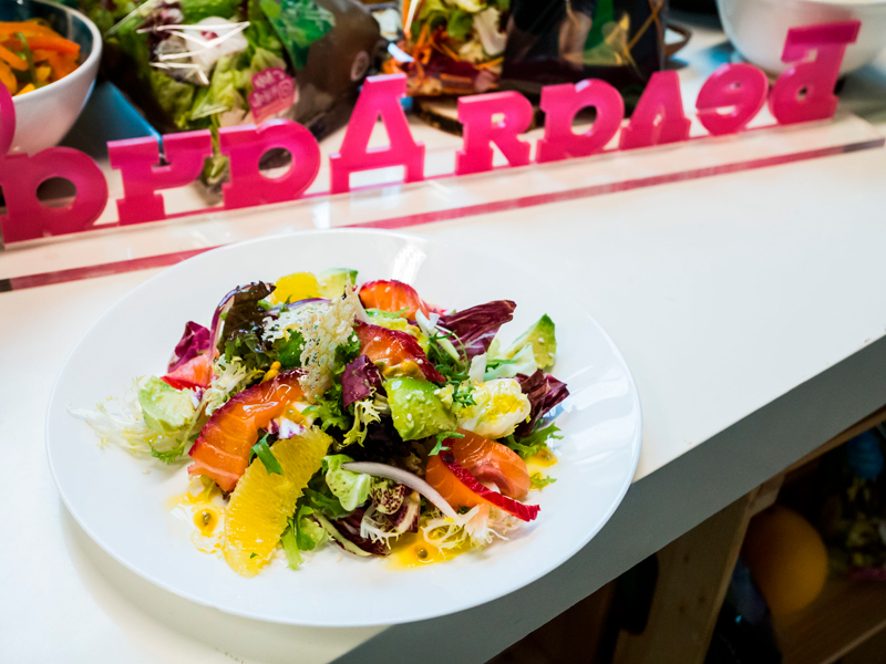 Белый п-образный стол (маленький)