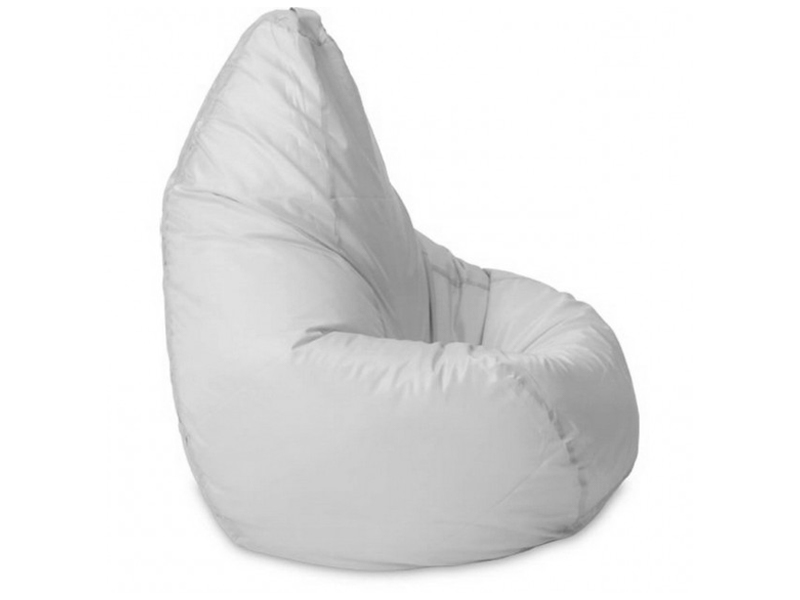 Белый пуфик