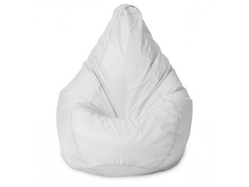 Белый пуфик