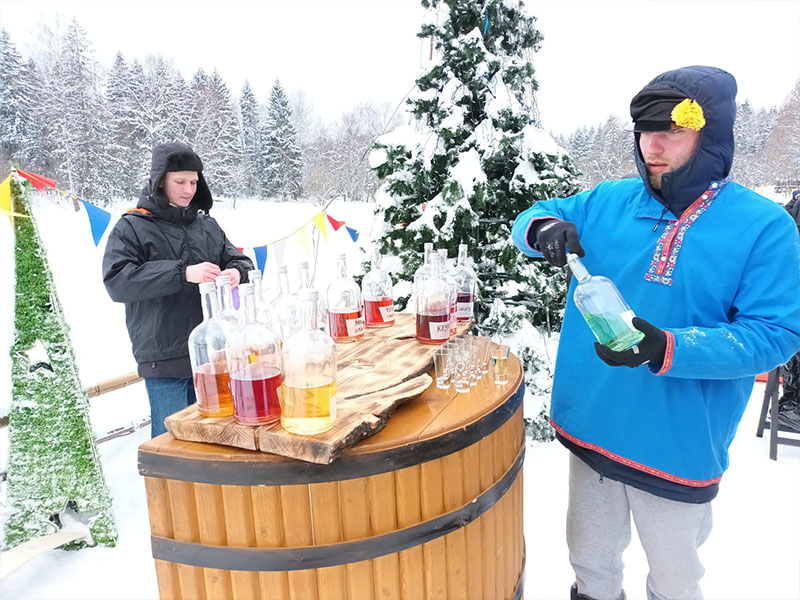 Барная стойка «Бочка»