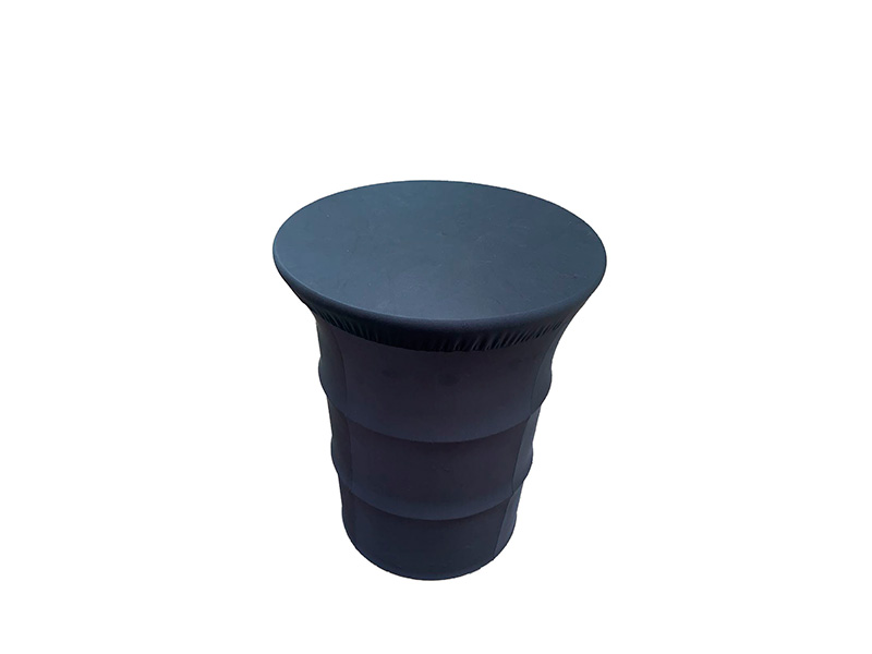 Стол-бочка с чехлом (Черный)