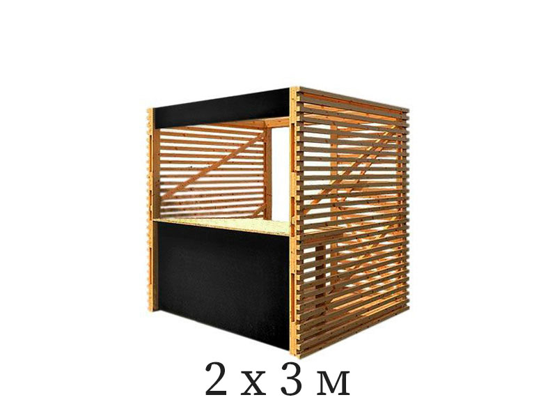 Корнер киоск 2x3 м