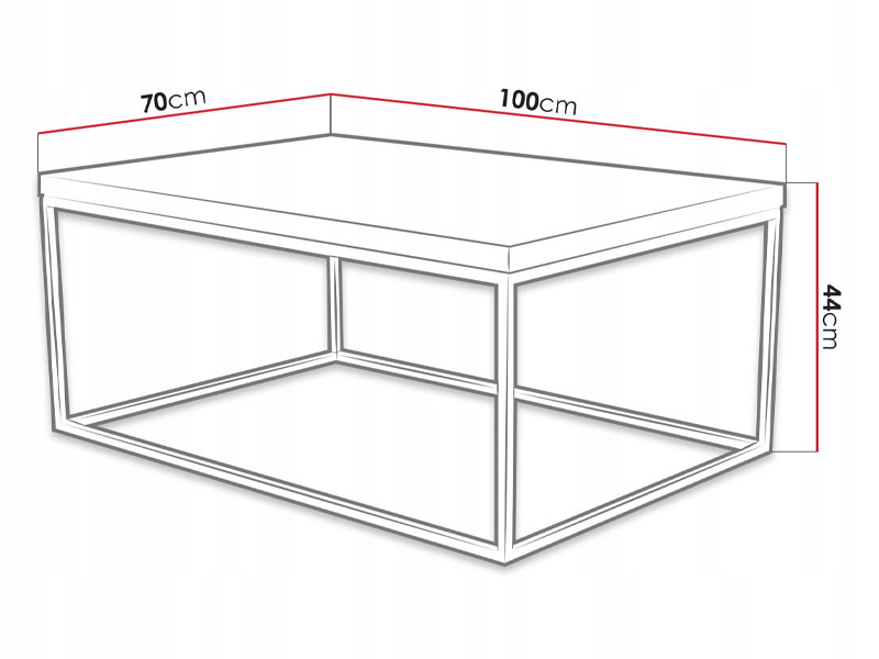 Стол журнальный Cube Loft