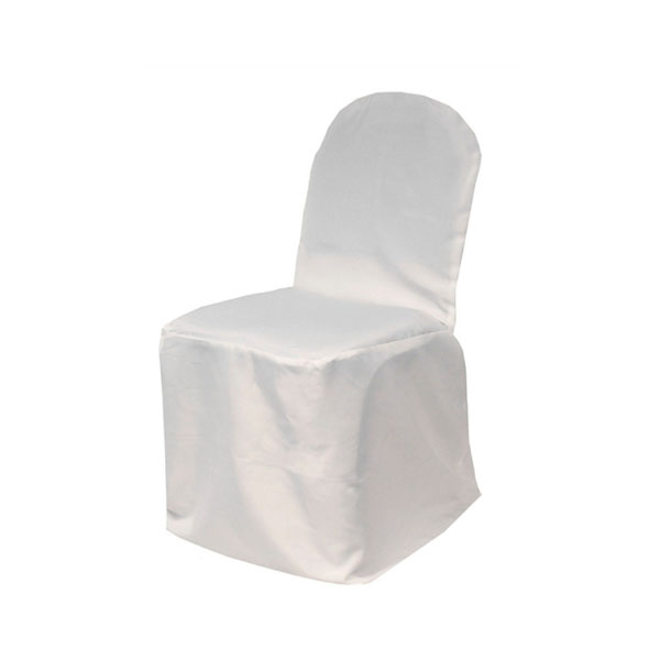Чехол для стула белый