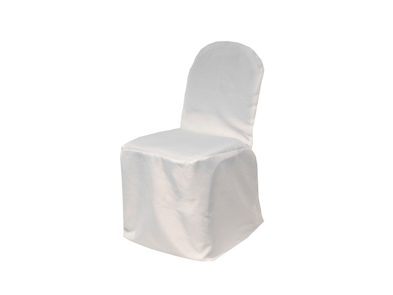 Чехол для стула белый
