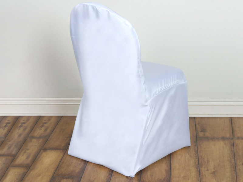 Чехол для стула белый