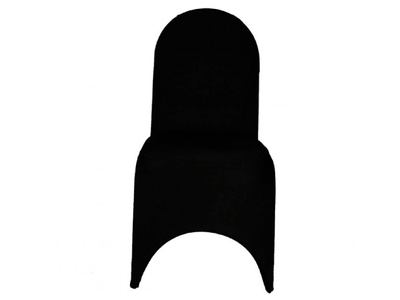 Чехол для стула чёрный (стрейч)