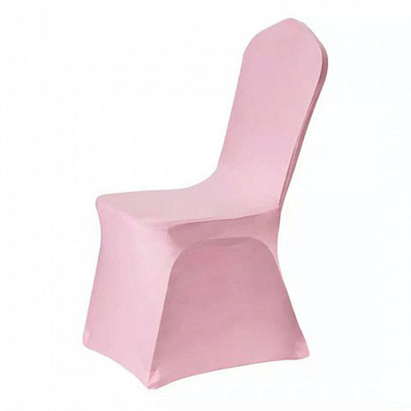 Чехол для стула розовый (стрейч)