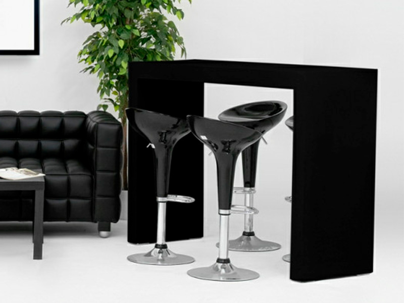 Стол Консоль Planka черный