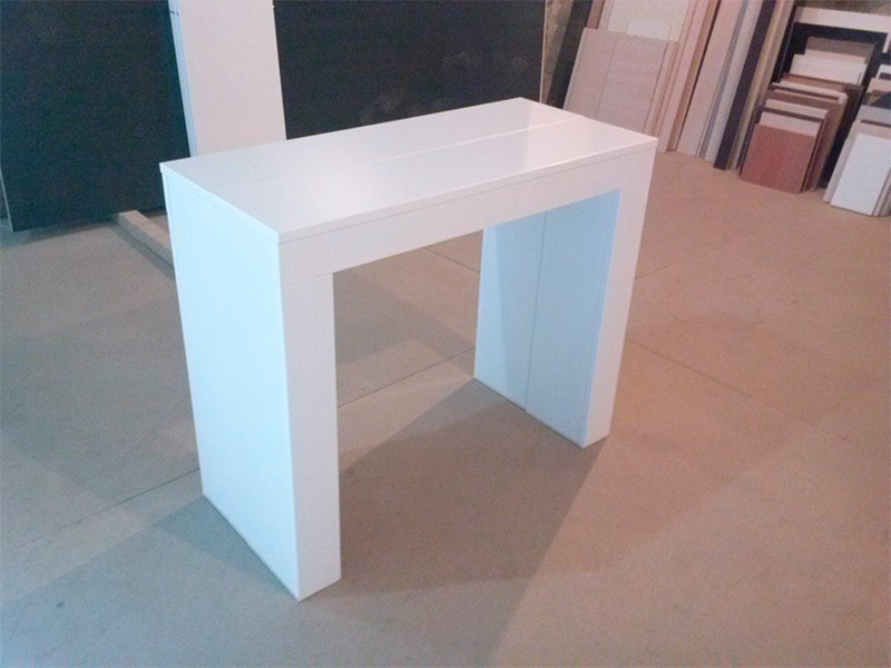 Стол Консоль Planka белый