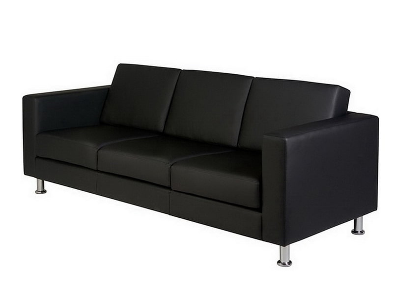 Диван Cyber трехместный (Чёрный)