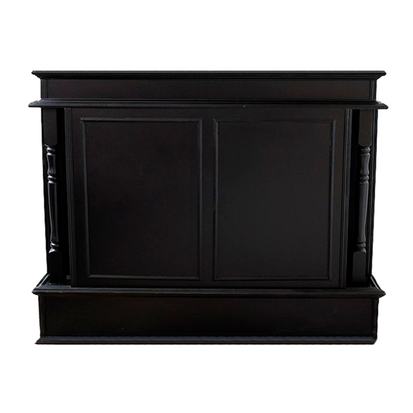 Деревянная стойка London Pub чёрная