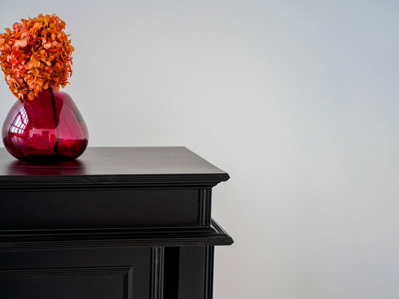 Деревянная стойка London Pub чёрная