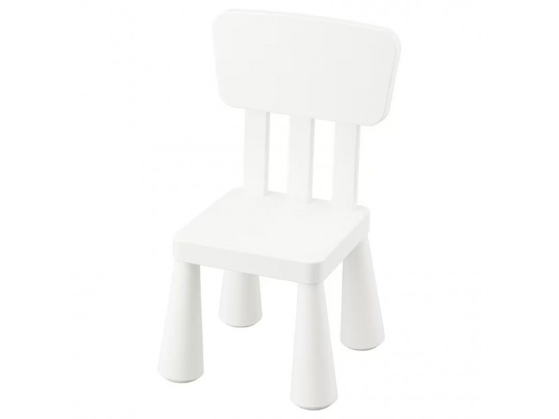 Детский стульчик Mammut белый