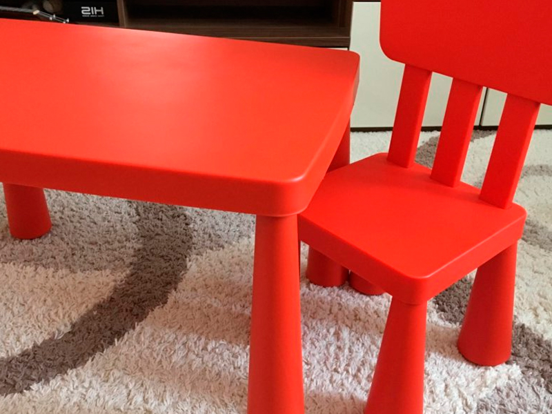 Детский стульчик Mammut красный