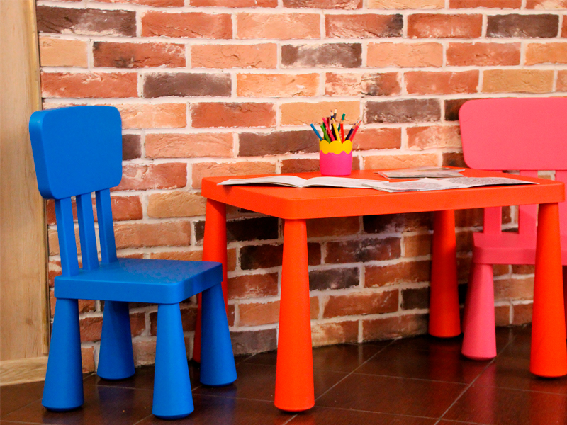 Детский стульчик Mammut синий