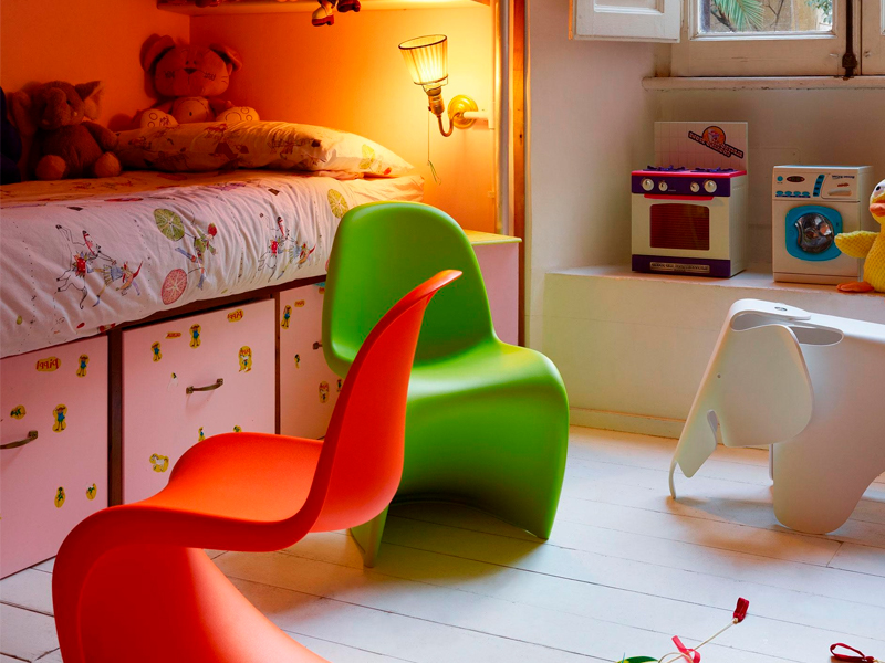 Детский стульчик Panton Green