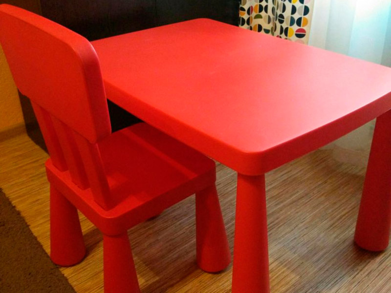 Детский столик Mammut Red