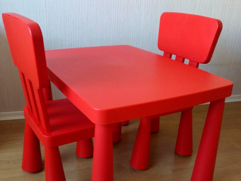 Детский столик Mammut Red