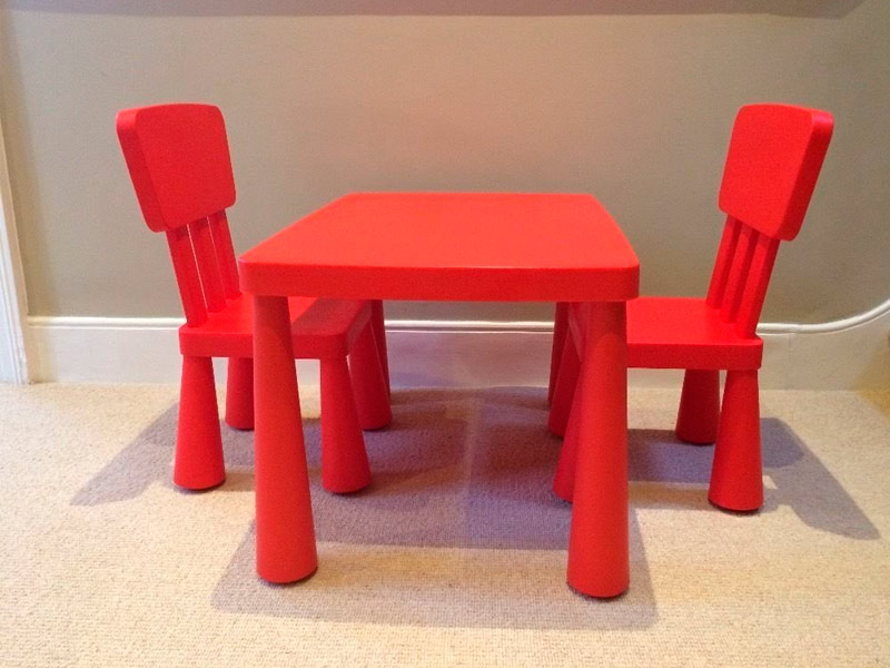 Детский столик Mammut Red