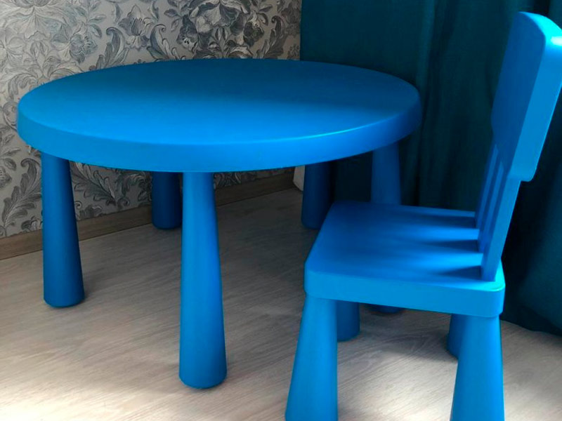 Детский столик Mammut Blue