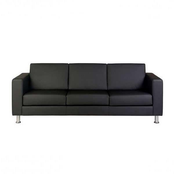 Диван Cyber трехместный (Чёрный)