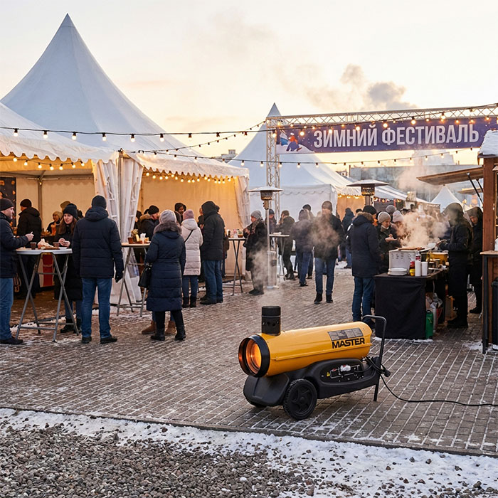 Дизельная пушка master «44 кВт»