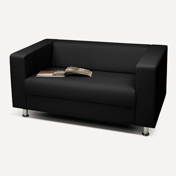 Двухместный диван Erwin Black