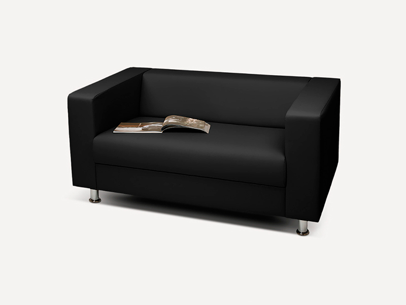 Двухместный диван Erwin Black