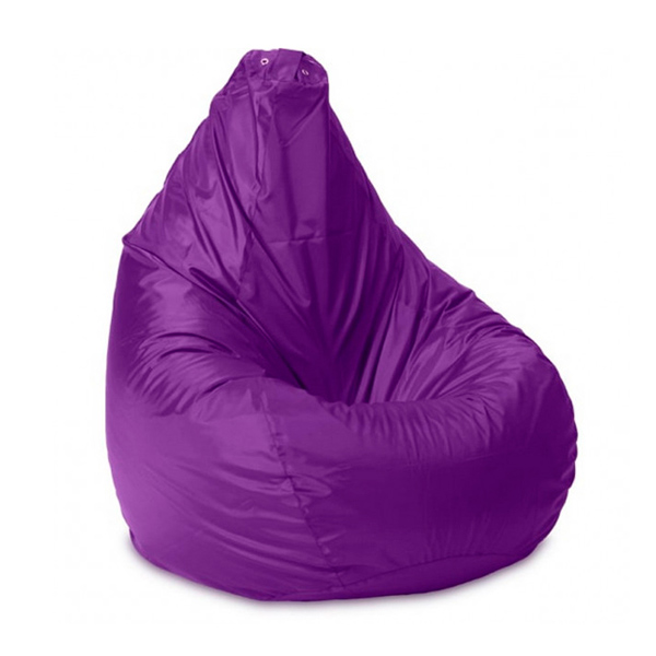 Фиолетовый пуфик