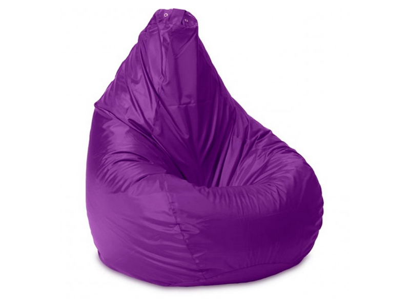 Фиолетовый пуфик