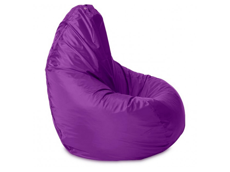 Фиолетовый пуфик