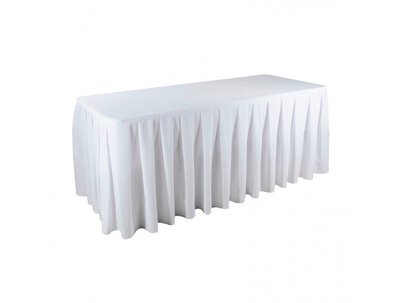 Фуршетная юбка 5,6м белая